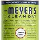 MRS. MEYER'S CLEAN DAY Multi-Surface Cleaner Concentrate, Use to Clean Floors, Tile, Counters, Lemon Verbena, 32 fl. oz,2 pcs