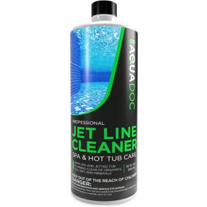 Spa Jet Cleaner for Hot Tub - Spa Jet Line Cleaner for Hot Tubs & Jetted Tub Cleaner to Keep Your Jets Clean - Fast Acting Spa Flush for Hot Tub (Jet Line Cleaner - 1 Quart) (32 Fl Oz (Pack of 1))