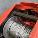 Portable Drill Winch 750 LB Pulling Capacity with 40 Feet Alloy Steel Wire Rope | Hand Winch for Lifting & Dragging