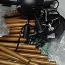 23.6" Farmhouse Sputnik Chandelier for Dining Room Rustic Handmade Natural Wood 12-Light Hanging Ceiling Pendant Light Fixture Starburst Wood Chandeliers for Kitchen Bedroom Foyer Hallway