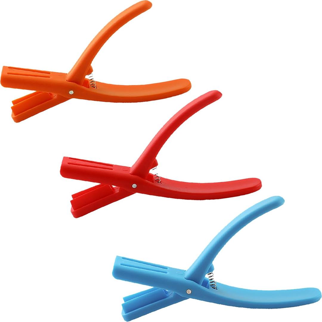 2 x 3 Pcs Crawfish Peeler Tool, Crayfish and Shrimp Shelling Device, Convenient and Smart Crayfish Sheller for Families and Restaurants (3 Pcs, Blue/Orange/Red)