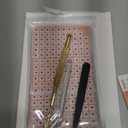 1200Pcs Ear Seeds Acupuncture Kit, Auricular Sticker Kit with Ears Seed, Acupuncture Pen, Acupressure Ear Chart, Tweezers