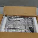 MUDEELA 8-Tier Pots and Pans Organizer under Cabinet, Adjustable Heavy Duty 120LBS Pot and Pan Organizer Rack inside Cabinet for Kitchen Organizer Cast-iron Pans, Heavy Skillets Griddles, Shallow Pots (HeavyDuty-15.94"H-Black)