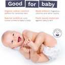 Pura Hypoallergenic Diapers, Size 1 (4-11 lbs), Newborn, Totally Chlorine Free, Wetness Indicator, Suitable for Sensitive Skin, Soft Organic Cotton Comfort, Overnight, 1 Pack of 32 Baby Diapers