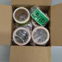 Aegis Adhesives - 1" X 4.5" Home Moving Color Coding Labels (16 Rolls, 50/Roll, 800 Total) 4 Bedroom House + Fragile Stickers - 14 Different Living Spaces + 2 Handle with Care