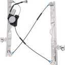 Obaee 748-524 Front Left Driver Side Power Window Lift Regulator with Motor 6 Pins Compatible with Nissan Pathfinder Armada 2004/ Armada 2005-2013/ Titan 2004-2010/ Infiniti QX56 2004-2010