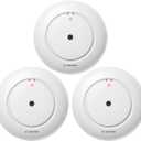 X-Sense Smart Water Leak Detector, Wi-Fi Water Sensor, an Accessory for SWS54 Water Sensor Kit, Single Pack, Model SWS51, 3-Pack