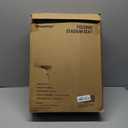 Sheenive Stadium Seats for Bleachers with Back Support, Bleacher Seats with Backs and Cushion Wide, Padded Portable Folding Comfort Stadium Chair with Shoulder Strap, Perfect for Sports Events (Black)