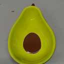 Avocado Design Ceramic Bowl Unique Snack and Fruit Dish Versatile Serving Plate for Home Kitchen Decorative Tableware for Salads Desserts and Breakfast