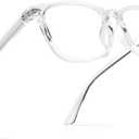 Pro Acme Non-prescription Glasses Clear Frame Glasses for Women Men (A1 | Transparent)