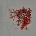 Sumind 26 Pcs A to Z Ornament Letters for Tree Christmas Stocking Name Tags Wooden Xmas Stocking Tags Initial Letter Name Tag Ornaments Alphabet Hanging Ornaments Gift for DIY Craft(Santa Claus)