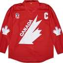 Youth 99 Gretzky Hockey Jersey 1991 Team Canada Ice Hockey Jersey Stitched