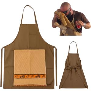 Funny Apron,Chef's Prank Apron,Creative Prank Aprons For Men,Gag Gift Apron,Surprise Hiding In The Pocket Gifts