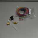 Electric Fan Relay Kit 12V 60 AMP Electric Radiator Cooling Waterproof Fan Relay Kit with Thermostat Control Switch 185 On 175 Off Upgrade