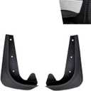 2 PCS Car Mud Flaps, Precise Fit Splash Protection Mudguard, Waterproof All-weather Mud Flap Kit for Left Right Front Wheel, Universal Protective Modification for Cars SUVs Trucks (Black)