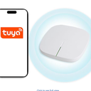 Allesin Smart Bridge for Motorized Blinds, Compatible with Tuya App, Alexa, Google Assistant (Only Compatible with Motorized Blinds)