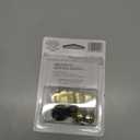 Prime-Line U 9942 Drawer and Cabinet Lock  Secure Important Files and Drawers, 5/8 in., Diecast Housing with Brass Finish, Fits on 5/16 in. Max Panel Thickness (1 Kit)