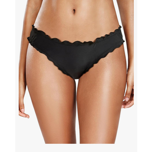 Tempt Me Women Twist Bikini Bottom Moderate High Cut Bathing Suit Bottoms Ruched Swimsuit Bottom L