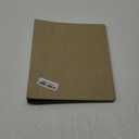 Vienrose Binder 1 Inch Round Rings with Linen Fabric Cover, Fits 8.5 x 11 Inch Paper, Durable Organizer for School, Office, Home, Recipes, Khaki