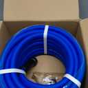 Heavy Duty Garden Hose 50 ft, Non-Expanding Flexible Water Hose, Kink Resistant Lightweight Hybrid Hose, Leakproof Hose Male to Female Fittings