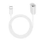 xsdtech Long Type C Extension Cable, USB C Male to Female Extender Cord Compatible with Ring Pan-Tilt Indoor Cam (2024 Release)， Mag-Safe Charger， iPhone16 /15 (White, 20FT)