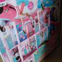 Barbie Dreamhouse, Pool Party Doll House with 75+ Pieces and 3-Story Slide, House Playset, Pet Elevator and Puppy Play Areas