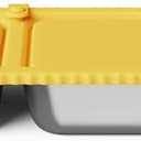 2 Pack Stainless Steel Snack Containers with Silicone Lids - Leakproof 2 Compartment Snack Box, Stainless Steel Forks, Reusable, Divided, Safe Food Storage Containers for Adult, Kids, School, Travel, Gift