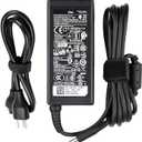 45W Round Tip Laptop Charger Fit for Dell Inspiron 13 14 15 3000 5000 7000 Series 15-3552 3555 3558 3565 3567 5551 5552 5555 5558 5559 DA45NM140 LA45NM140 19.5V 2.31A AC Adapter Power Cord