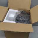 Hrensaw Medium Outdoor Electrical Box(10.6x5.5x4.5inch),Weatherproof Connection Box w/6 Cable Entry,IP54 Waterproof Extension Cord Cover Protect Power Strip,Timer,Plug,Holiday Lights,Black