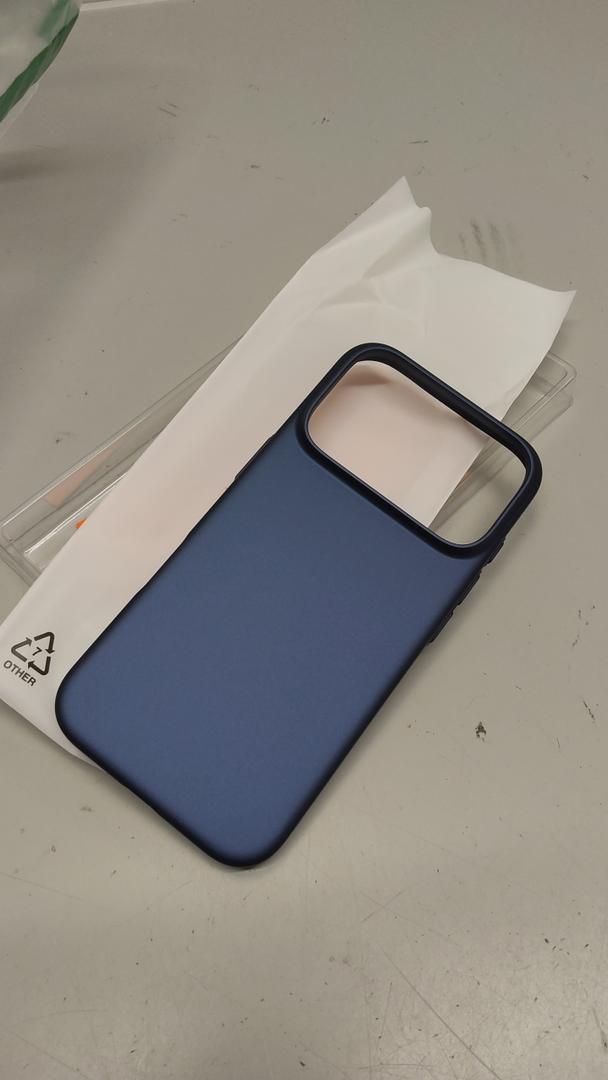 TORRAS for iPhone 17 Pro Case, Slim Fit, Ultra Thin Lightweight Minimal Design, Secure Grip & Silky Touch, AntiScratch Hard PC Cover for iPhone 17 Pro Phone Case 6.3in, OriginFit, Deep Blue