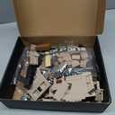 WW2 Panther Medium Tank & RSO Tractor Vehicle Building Blocks, Compatible with Lego Military Set, Great Army Gift for Kids and Teens Over 8 Years Old (1078 Pieces)