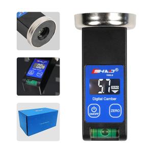 Wheel Alignment Tools Automotive -90 to +90, Digital Camber Alignment with Horizontal Bubble Tube & Reset Key, Magnetic Camber Alignment