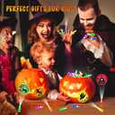 Halloween Party Favors for Kids 36 PCS LED Light Up Finger Lights Halloween Goodie Bag Fillers Stuffers, Glow in The Dark Toys Bulk Halloween Treats Non Candy for Party Classroom Prizes Trick or Treat