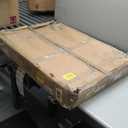 Finnhomy 3 Tier Heavy Duty Commercial Grade Utility Cart, Wire Rolling Cart with Handle Bar, Steel Service Cart with Wheels, Kitchen Carts on Wheels, Metal Cart Shelf Size 24" D x 36" W, NSF, Chrome