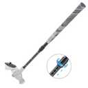 Dxldfks Golf Club Attachment for Meta Quest 3S/ 3 and Oculus 2, Adjustable Handle Grip for VR Game Golf + and 90 Degree Design Keep Tracking for Right Controller