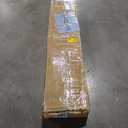 Akenow 61 Pack Metal Deck Spindles, 36"X1", Heavy Duty Railing, Wave Arc Baluster with Black Screws, Stylish for Outdoor Stair Porch