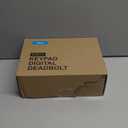 Veise Keyless Entry Door Lock with 2 Knobs, Electronic Backlit Keypad Deadbolt with Handle Set, Auto Lock, One-time Codes, Smart Deadbolt for Front Door, Easy Installation, Matte Black