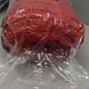 Bedsure GentleSoft Deep Red Fleece Blanket for Couch - Cozy Soft Blankets for Women, Cute Small Throws for Girls, 108x90 Inches