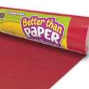 Teacher Created Resources Cranberry Red Better Than Paper Bulletin Board Roll (TCR77442), 48" x 144"