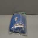 Aneco Womens Winter Warm Sets Knitted Fur Pompoms Beanie Hat Circle Loop Scarf Touch Screen Gloves Winter Favor Accessories (Blue)