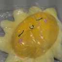 JOSON Sun Shaped Pillow Cute Sun seat Cushion Chair Cushion, Soft Plush Toy Pillow, Used for Home Decoration Children's and Girls' Birthday Gifts (17.8 inch Yellow)