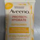Aveeno Protect + Hydrate Moisturizing Body Sunscreen Lotion with Broad Spectrum SPF 60 & Prebiotic Oat, Weightless & Refreshing Feel, Paraben-Free, Oil-Free, Oxybenzone-Free, 3.0 fl. oz | Moisturizing, Body, Prebiotic Oat, Weightless, Refreshing Feel