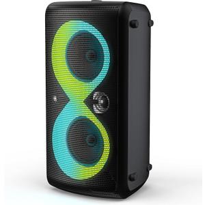 Monster Cycle Plus Bluetooth Speaker, 380W High Power Portable Party Speaker with 7 Lighting Effects, 108dB Loud Stereo Sound, 24H Playtime, Speakers with Subwoofer for Outdoor, Party