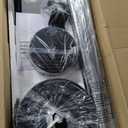 Ohniyou 60" Black Ceiling Fan with Light for Patio, Porch, Living Room