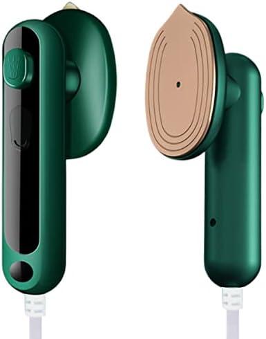 Mini Travel Iron for Clothes, Portable Mini Iron for Travel, Portable Mini Ironing Machine for Dry & Wet Ironing (Green)