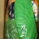 ARANEE 2-in-1 Tummy Time Mat & Seated Support Pillow Baby Toys 6-12 Months, Baby Tummy Time Toys Sit Me Up Floor Seat for Newborns and Older Babies, with Detachable Support Pillow and Toys (Green)