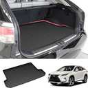 Powerty Fit for Trunk Mat Lexus RX350 RX450h 2016-2022 (Not for RX350 L or RX450h L), All Weather TPE Cargo Mat Liner for Rear Trunk