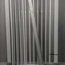 51.18" Extra Tall Cat Gate for Doorway, 30.5"-40" Auto Close Pet Gate Include 2.75" and 5.5" Extension Kits, No Drilling Pressure Mount Kit, Suitable for Doorways or Kitchen, New White