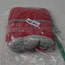 FUAMEY Dog Coat for Medium Dogs,Waterproof Dog Winter Jacket with Harness Built in Puppy Cold Weather Coats Reflective Pet Vest with Zipper Warm Fleece Dogs Snowsuit Windproof Red M (M(chest:21in))