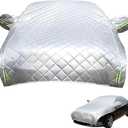 Hail Blankets for Cars, Hail Blankets for SUV, Windshield Hail Protectors, Padded Car Covers for Hail, Hail Protector Car Cover SUV, All Weather Half Car Cover Protects
